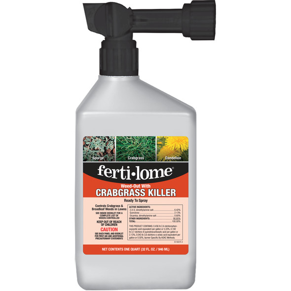 Fertilome Ready To Spray Weed Out with Crabgrass Killer, 32fl oz