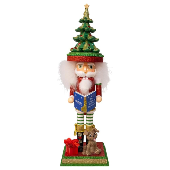 Kurt Adler Hollywood Nutcracker Series, The Night Before Christmas, 17in
