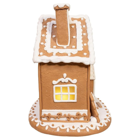 Kurt Adler LED Gingerbread House, 12in