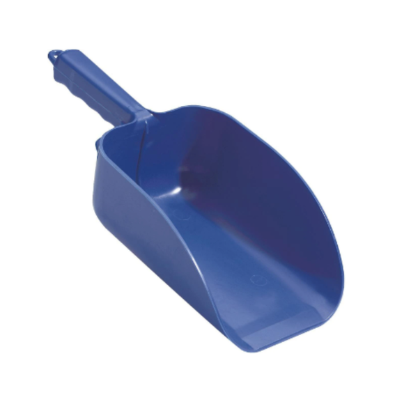 FARM-TUFF Plastic Feed Scoop for Chicken, Livestock, Bird, Farm Animal, Dog and Cat Food, 3qt Capacity