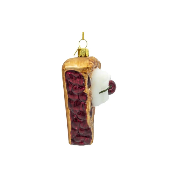 Kurt Adler Noble Gems Glass Ornament Collection, Cherry Pie