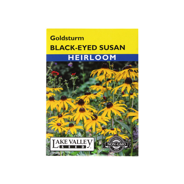 Lake Valley Seed Goldsturm Black-Eyed Susan Heirloom Flower, 0.15g