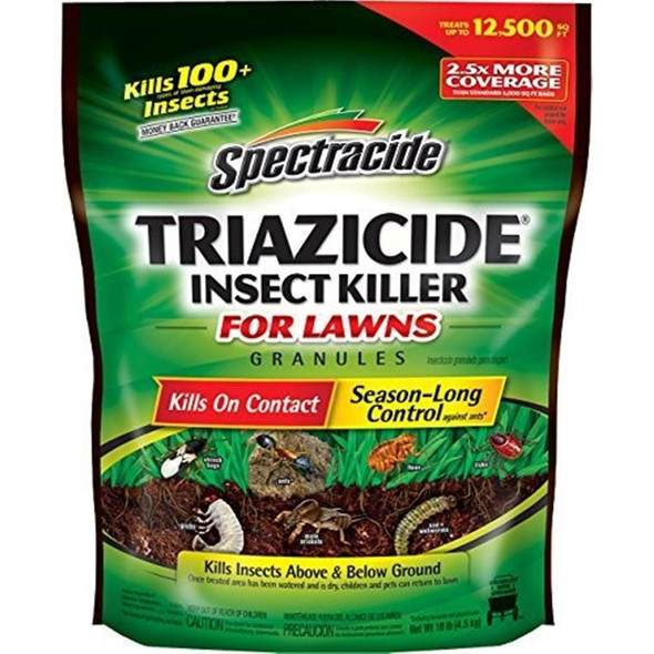 Spectracide Triazicide Insect Killer for Lawns, 10 lb bag