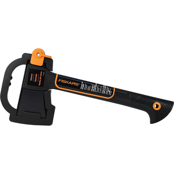 Fiskar X7 Steel Hatchet for Backyard and Hiking, 14"