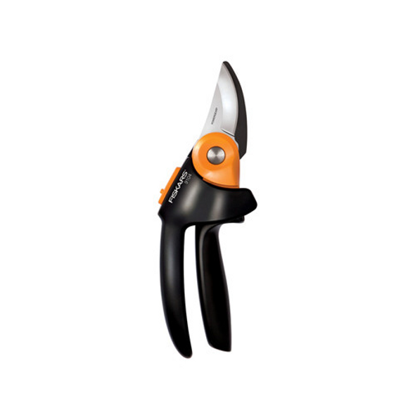 Fiskars PowerGear Pruner, Black & Orange (#7936)