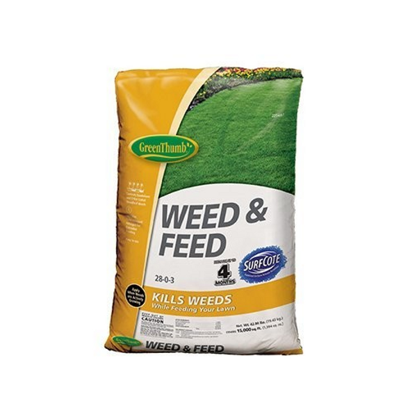 Green Thumb, 15,000 SQFT Coverage, 28-0-3 Weed & Feed