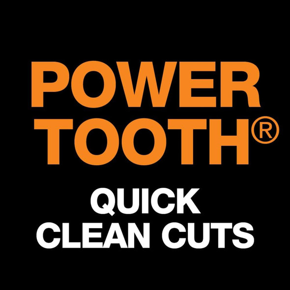 Fiskars Power Tooth Softgrip D-handle Saw, 15" - For Backyard Landscaping