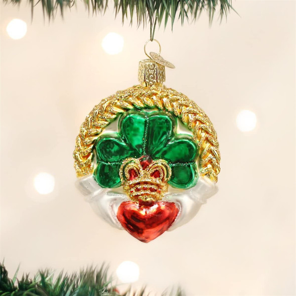Old World Christmas Ornaments: Irish Gift Collection Glass Blown Ornaments for Christmas Tree