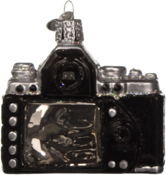 Old World Christmas Blown Glass Ornament for Christmas Tree, Camera