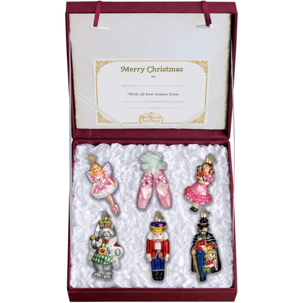 Old World Christmas Nutcracker Suite Collection Glass Blown Ornament