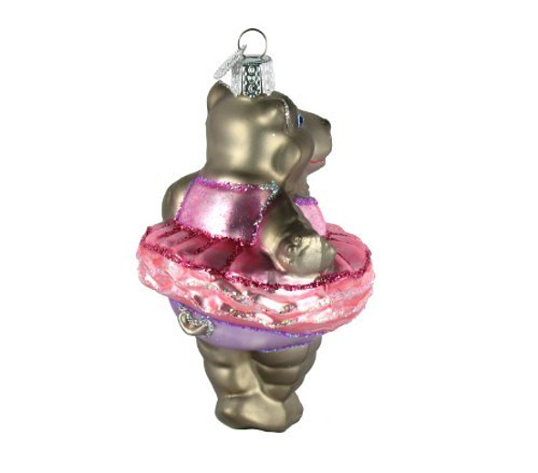 Old World Christmas Glass Blown Ornament, Twinkle Toes (With OWC Gift Box)