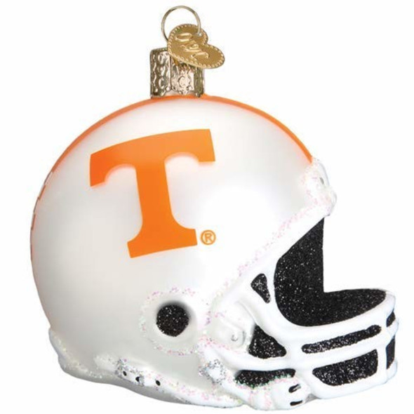 Old World Christmas Glass Blown Ornament for Christmas Tree, Tennessee Helmet
