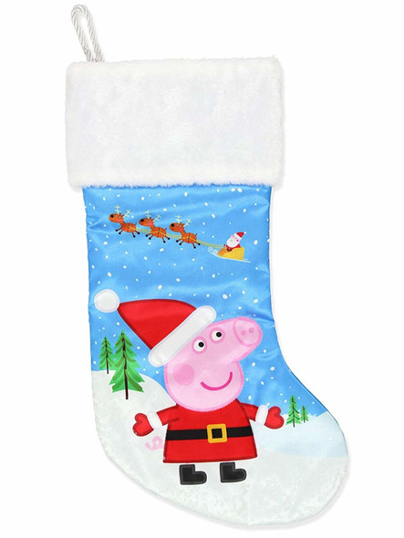 Kurt Adler Peppa Pig Printed Stocking, 19"