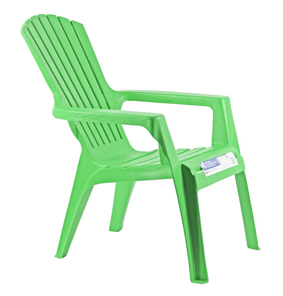 Adams Manufacturing Kid's Adirondack Stacking Chair, Summer Green