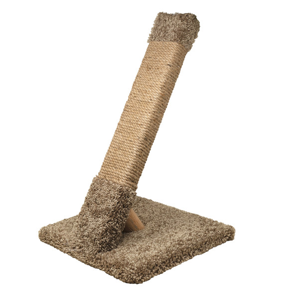 WARE Pet Products Angled Rope Scratcher Pad for Cats, Assorted Colors, 22.5in (Pack of 1)