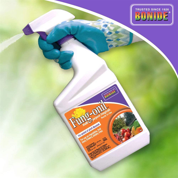 Bonide Fung-onil Multipurpose Fungicide, Ready-to-Use Garden Spray, 32oz