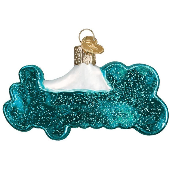 Old World Christmas Glass Blown Ornament for Christmas Tree, Laugh