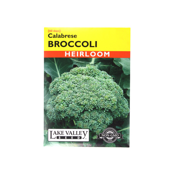 Lake Valley Seed Calabrese Broccoli Vegetable, 2g