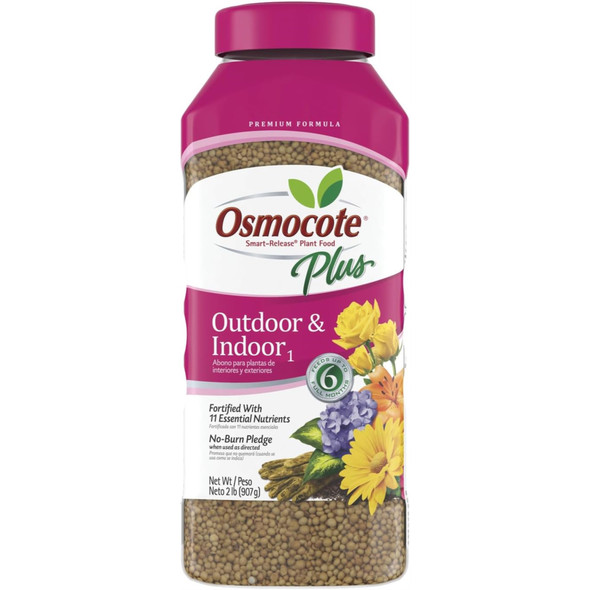 Osmocote Plus Outdoor and Indoor Smart-Release Plant Food, 2 Lb