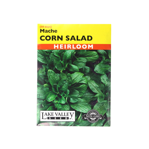 Lake Valley Seed Corn Salad Mache Heirloom Vegetable, 1g