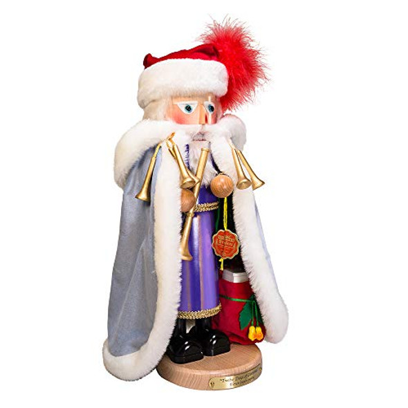Steinbach Kurt Adler Limited Edition Twelve Days of Christmas Eleven Pipers Piping Nutcracker, 18"