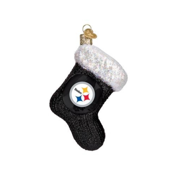 Old World Christmas Pittsburgh Steelers Stocking Ornament For Christmas Tree