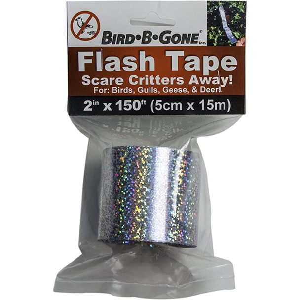 Bird B Gone, Bird Repellent Flash Reflective Tape, 150' x 2"
