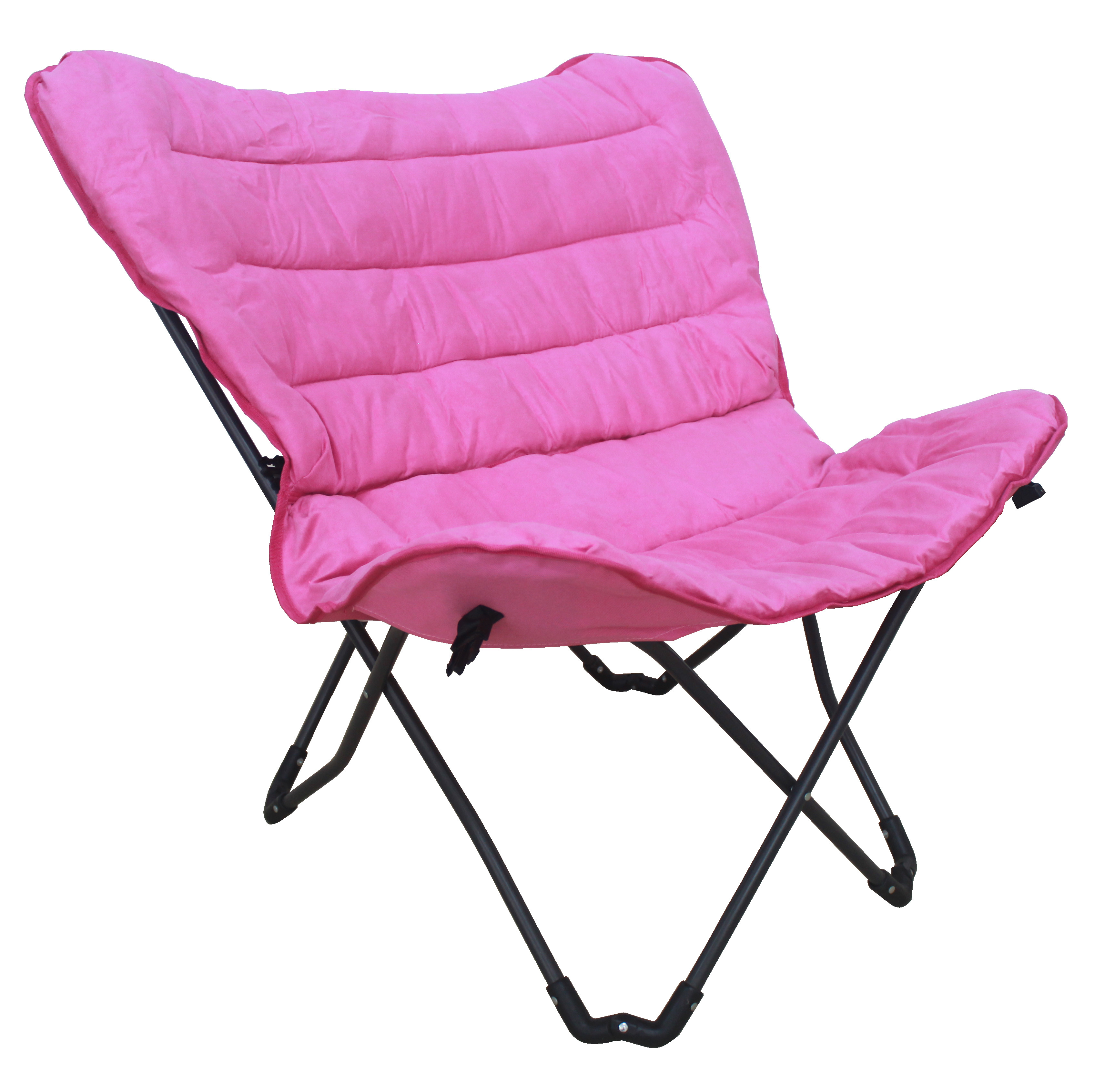 folding chair pink