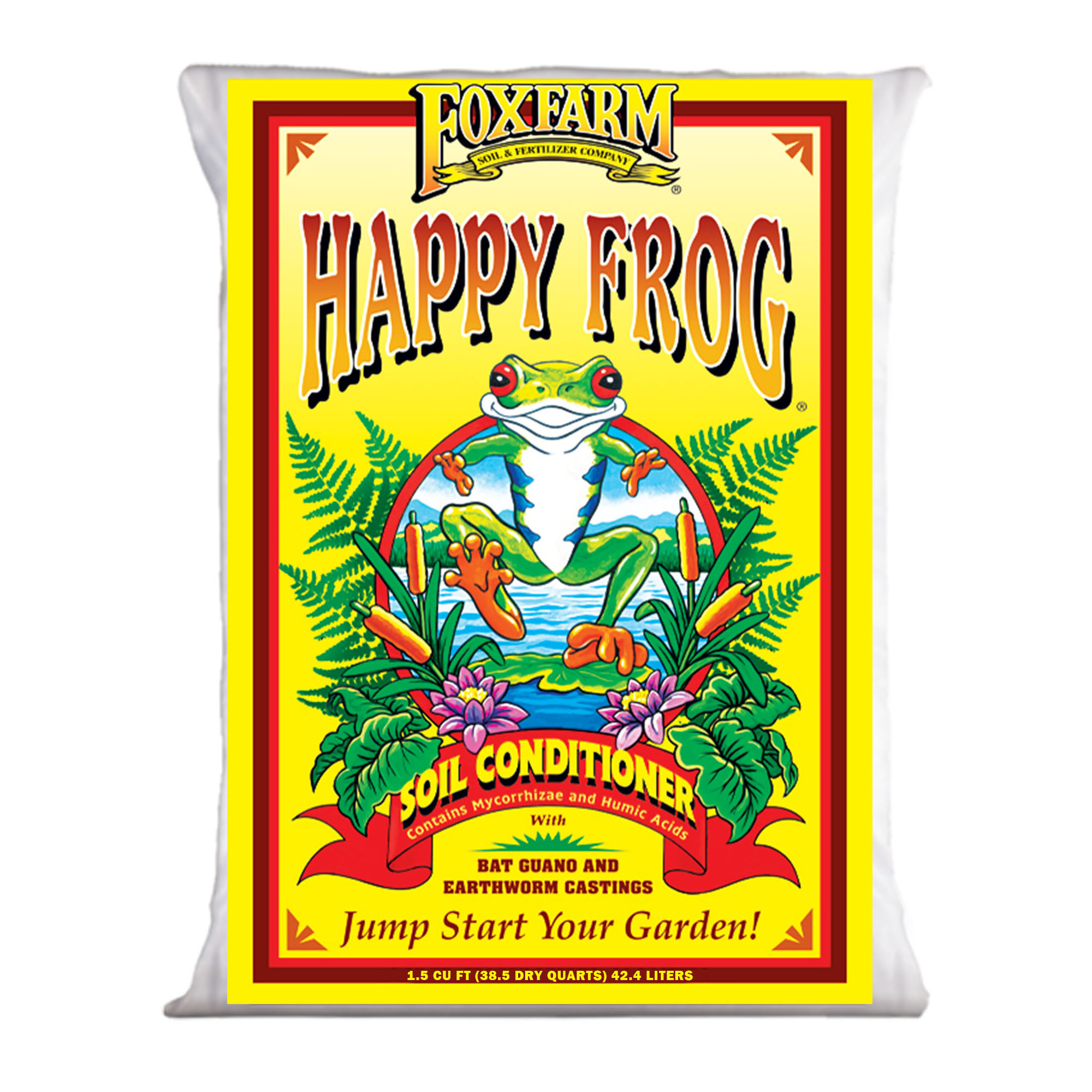 FoxFarm Happy Frog Soil Conditioner with Bat Guano and Mycorrhizae