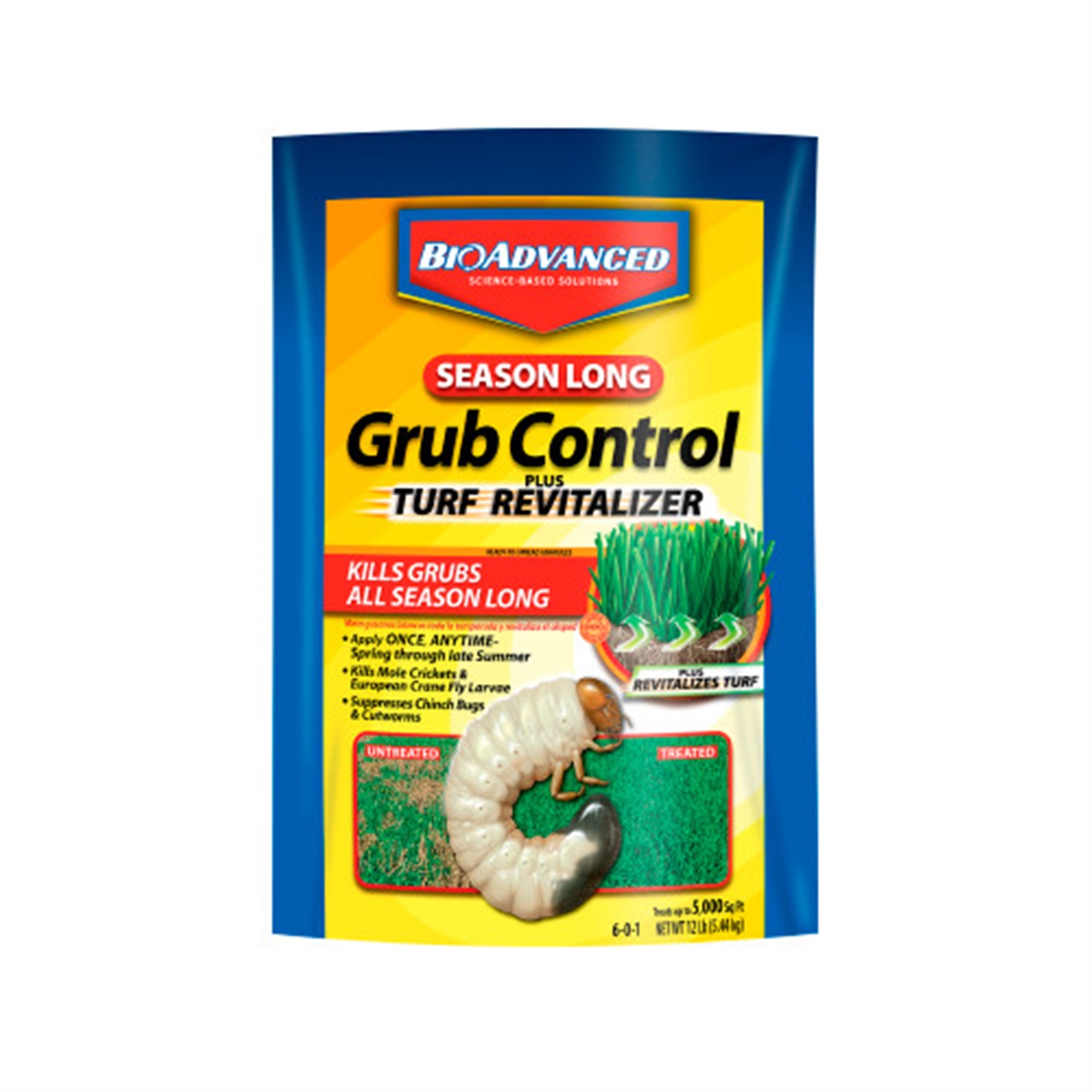 BioAdvanced Season Long Grub Control Plus Turf Revitalizer