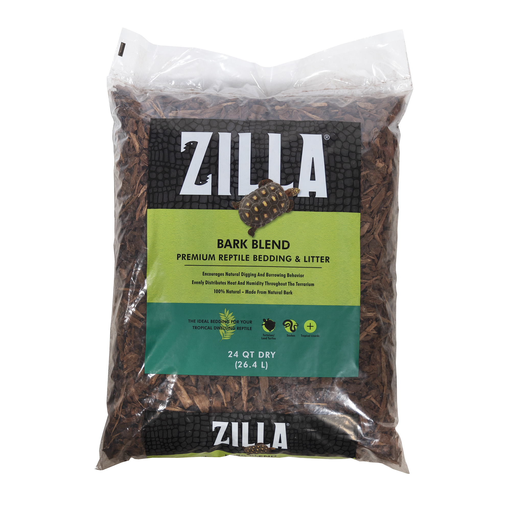 Zilla Bark Blend Premium Oven-Dried Reptile Bedding and Litter