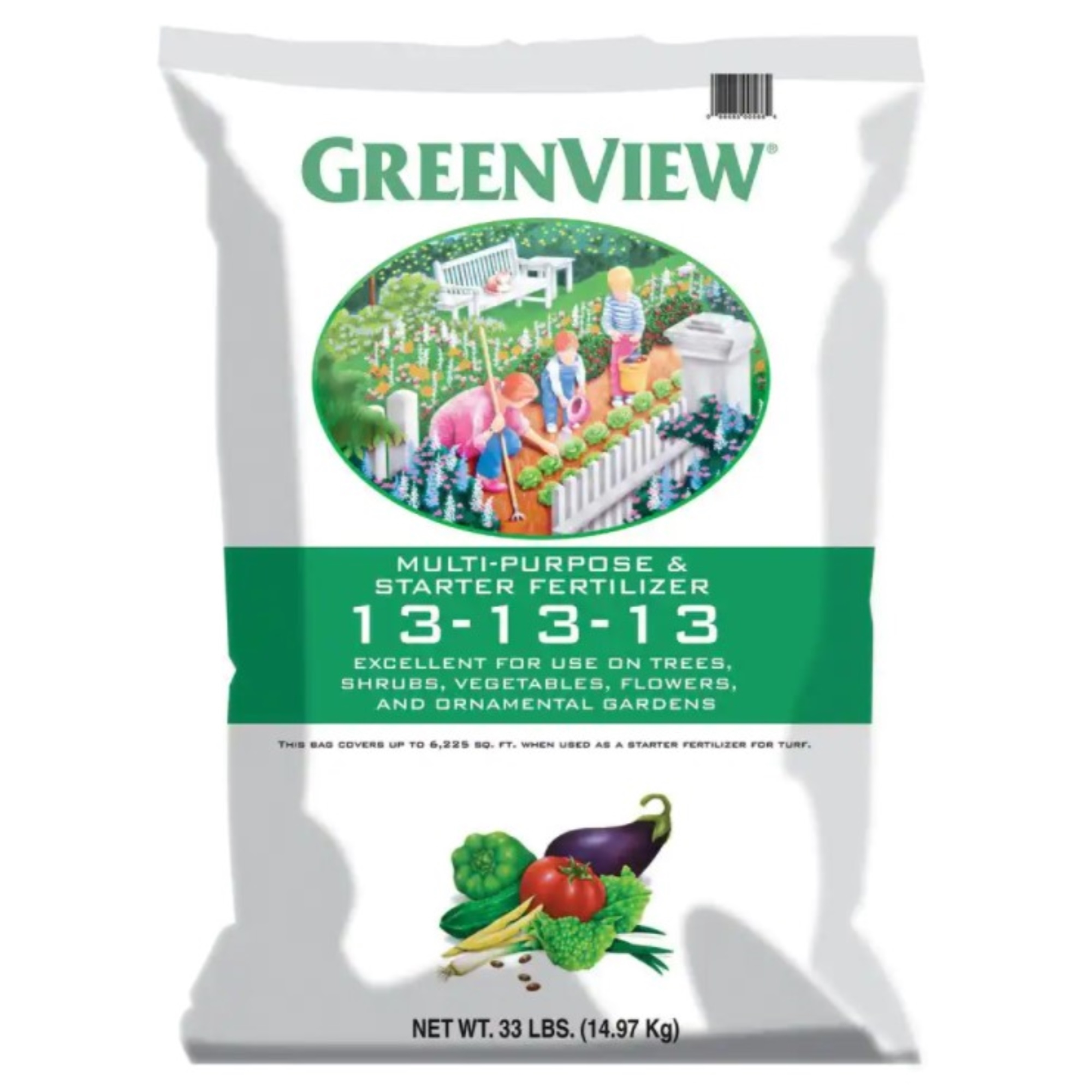 GreenView Multi-Purpose and Starter Fertilizer, 13-13-13 for Trees