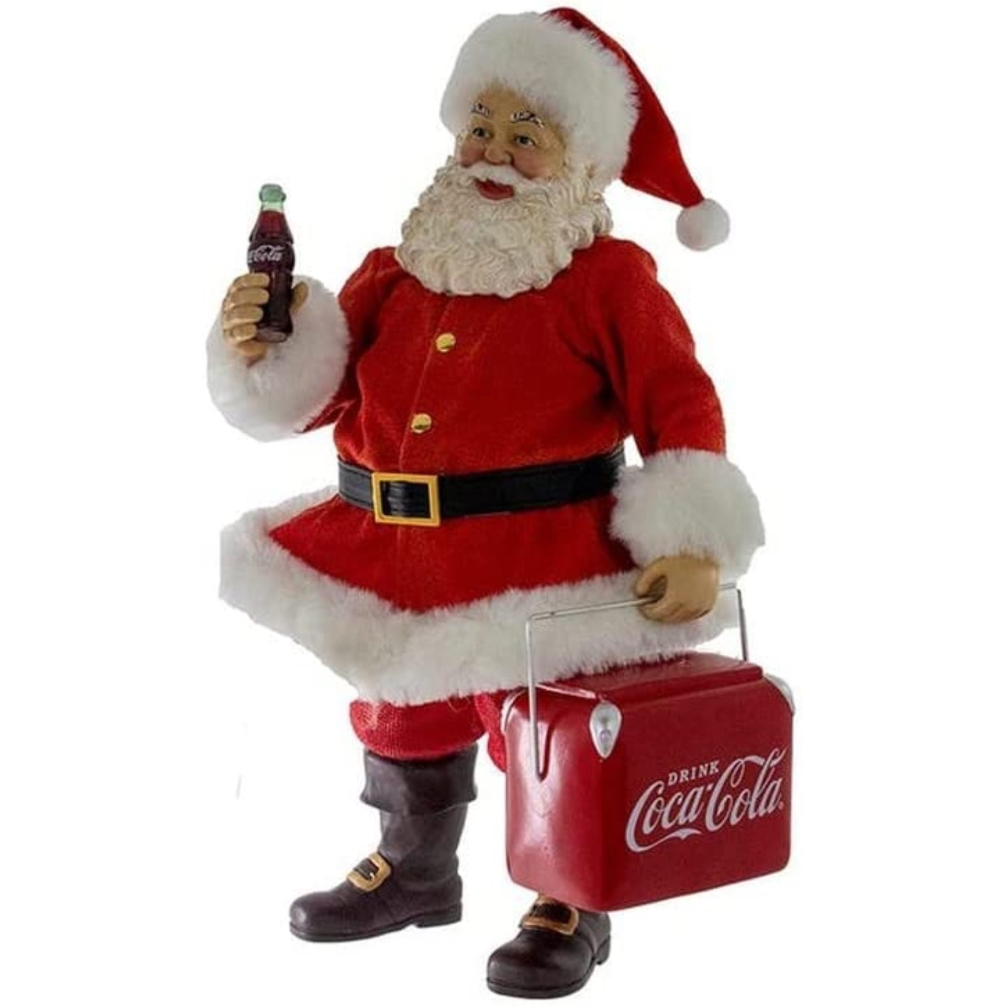 Kurt Adler Fabriché Collection, Coca-Cola Coke Cooler Table Piece