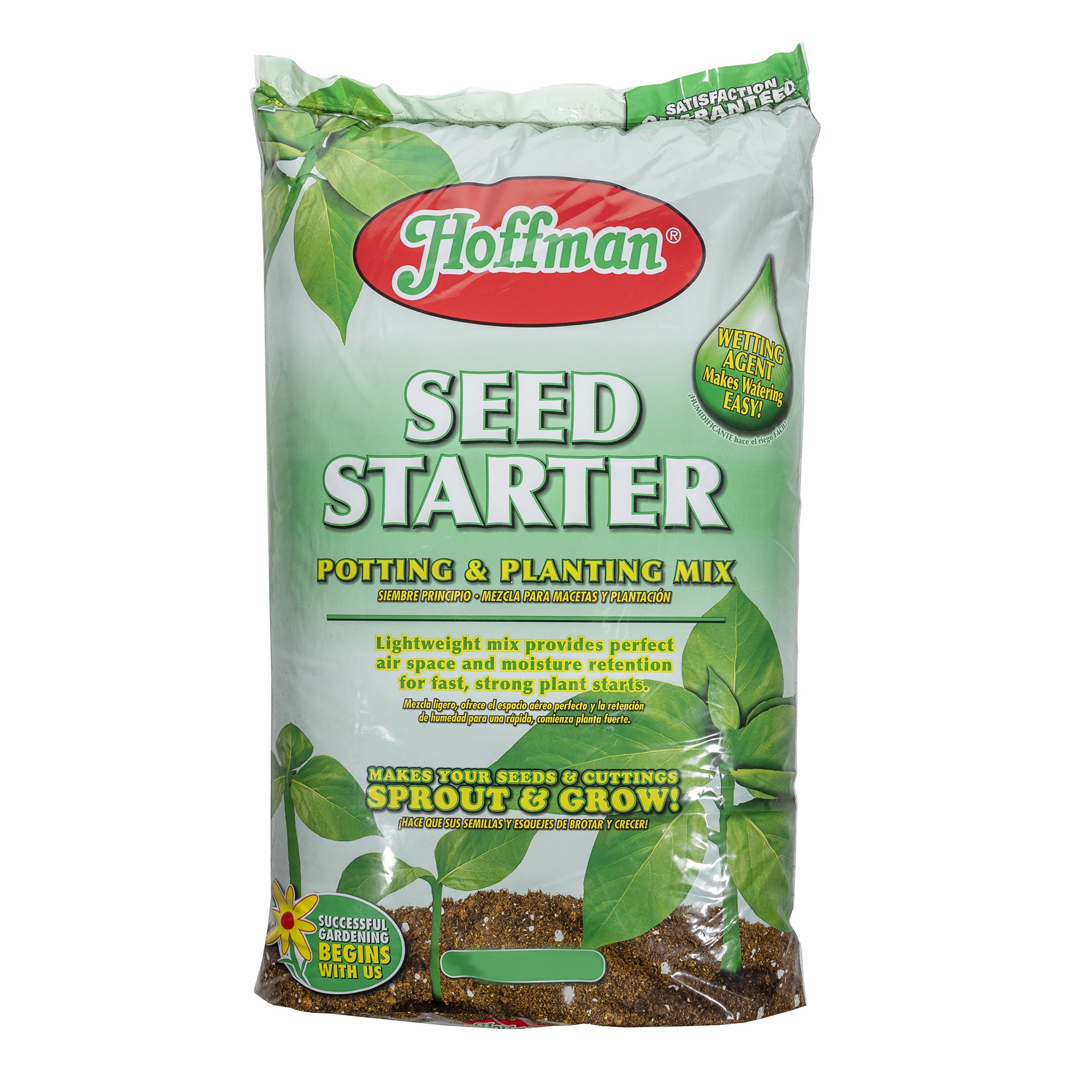 Hoffman Seed Starter Soilless Potting & Planting Mix  Growing Medium with  Wetting Agent - Esbenshades