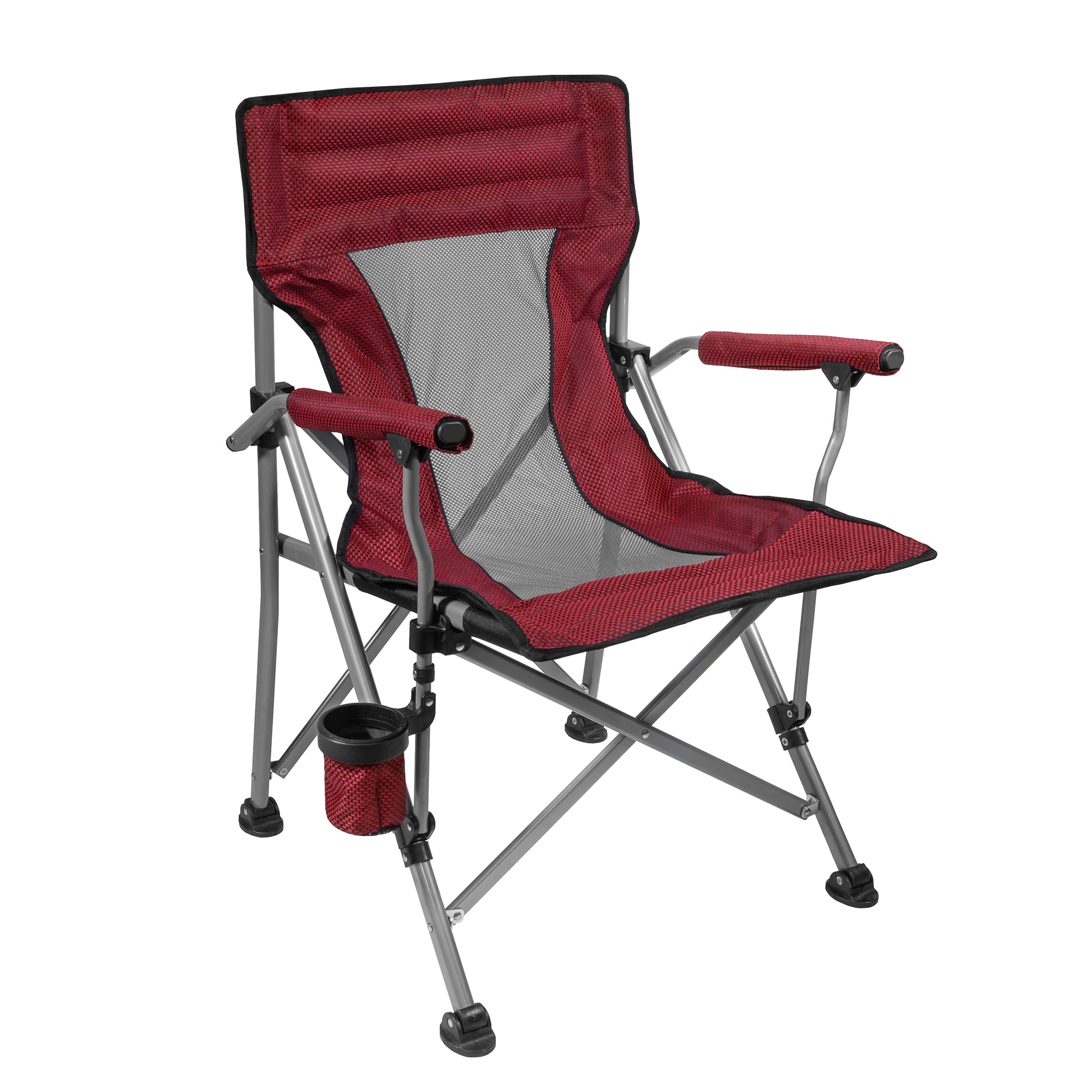 ハンドチェア Zenithen Quad Padded Hard Arm Outdoor Sports Chair, Extra-Large