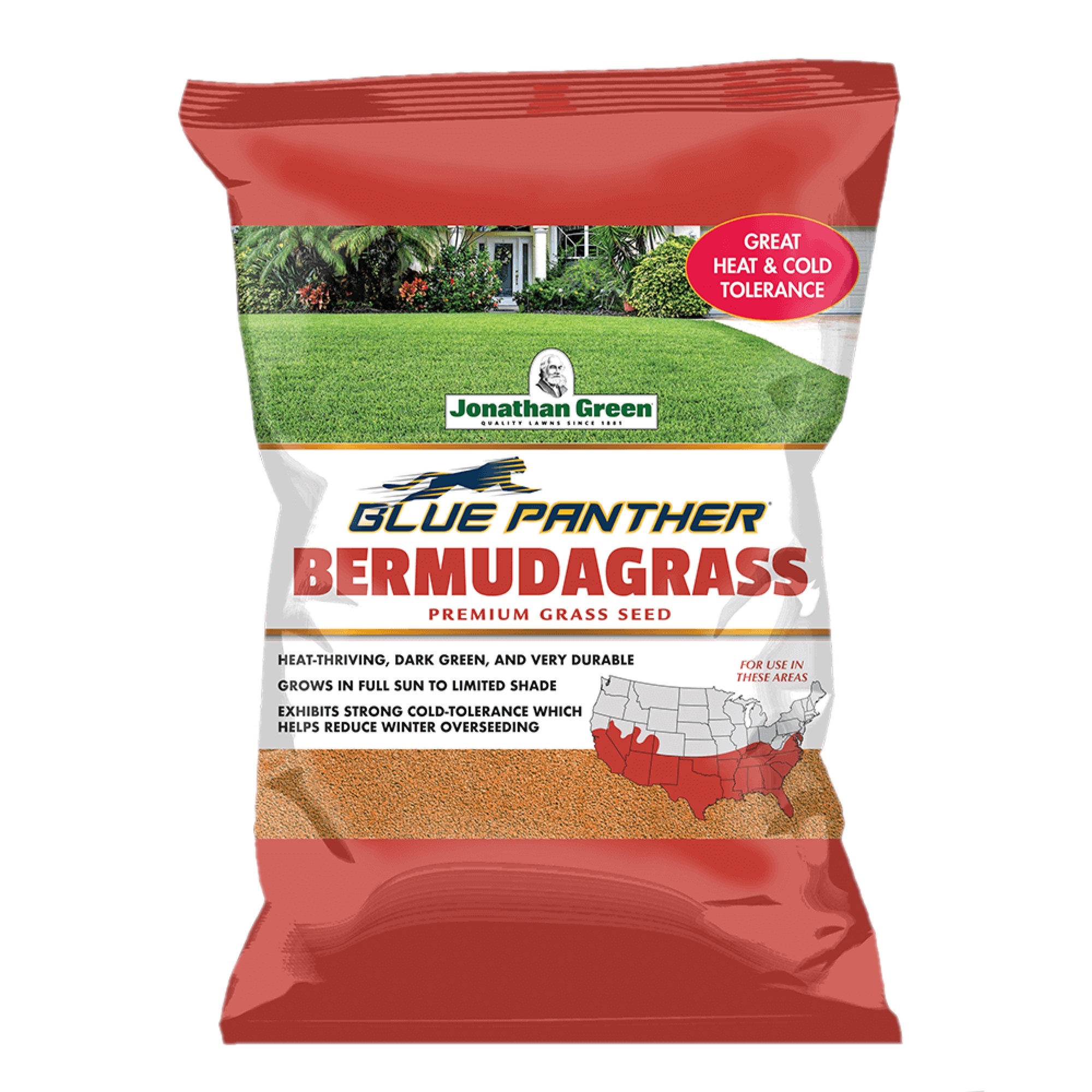 Jonathan Green Blue Panther Bermudagrass Premium Grass Seed
