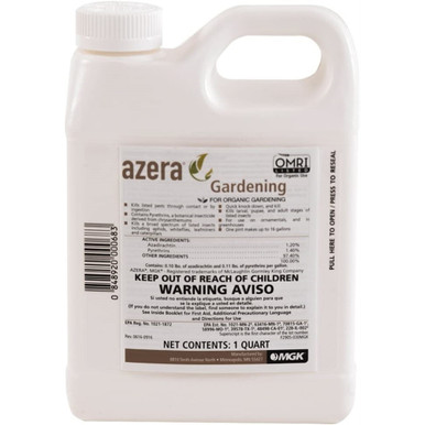 Azera Gardening Organic Dual Action Azadirachtin/Pyrethrin