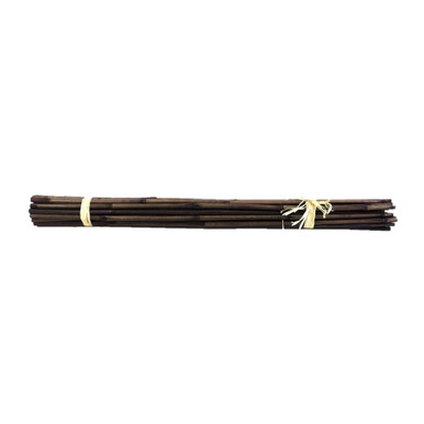 SuperMoss Versatile Bamboo Sticks, Mahogany, 18in (Pack of 6