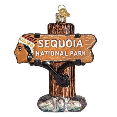 Old World Christmas Blown Glass Ornament for Christmas Tree, Sequoia ...