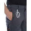 Clogger Grey Spider Tree Climbing Pants Logo hand in pocket