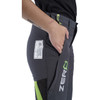 Clogger Grey Zero Women's Chainsaw Pants Zoom hand in pocket