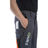 Clogger Zero Chainsaw Pants Orange Flash Side Pocket