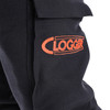 Clogger Wildfire Arc Rated Fire Resistant Men's Chainsaw Pants Pocket Close Up