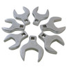 7 Pc.1/2 Dr. Metric Jumbo Crowfoot Wrench Set