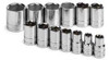 SK Hand Tool SKT4113-6 SK 4113-6 13 Piece 1/2-Inch Drive 6 Point 7/16-Inch to 1-1/4-Inch Standard Socket Set
