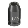 Grey Pneumatic GRE908RS Socket (1/4" Surface Drive x 1/4" Standard)