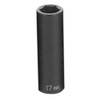 Grey Pneumatic GRE2017MD (2017MD) 1/2" Drive x 17mm Deep Socket