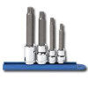 GearWrench KDT80572 GearWrench 4 Piece 3/8 and 1/2 Inch Drive 12 Point Triple Square Metric Bit Socket Set