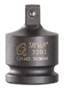 Sunex SUN3303 3303 3/8-Inch Female x 1/4-Inch Male Super Socket Adapter with Friction Ball