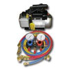 "FJC" FJCKIT6 FJC KIT6 Vacuum Pump and R134a Manifold Gauge Set